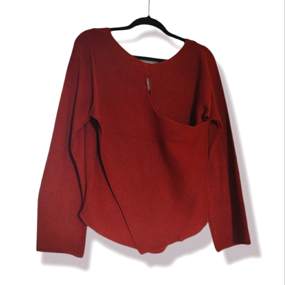 Maroon Knit Sweater size XL - Picture 4 of 4